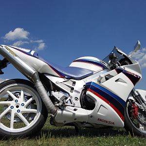 My beloved's 1992 Honda VFR750  Interceptor