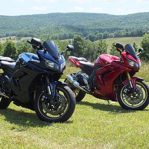 FZ1's getting down on the farm