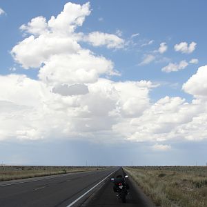 Just me and the road