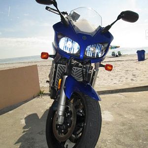 It's hot outside, but the Sun was out.