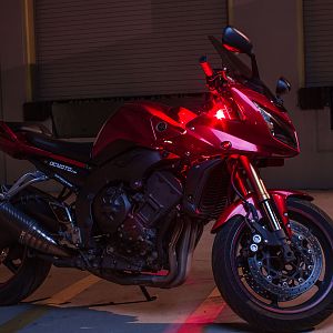 FZ1 at night