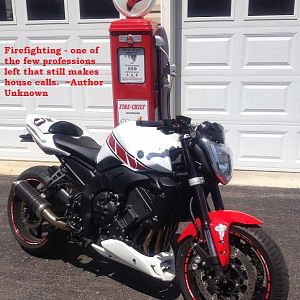 Firefighting - one of the few professions left that still makes house calls