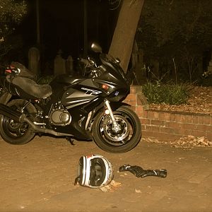 Graveyards get scary at night