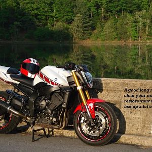 A good long ride can clear your mind