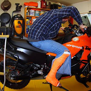 Fiberglass Man rides again