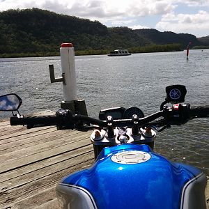 View from the cockpit