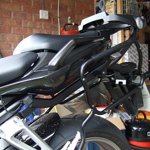 Stock Givi Rack and PLX