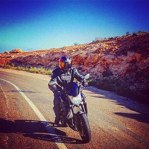 Here is my bike FZ1 2007