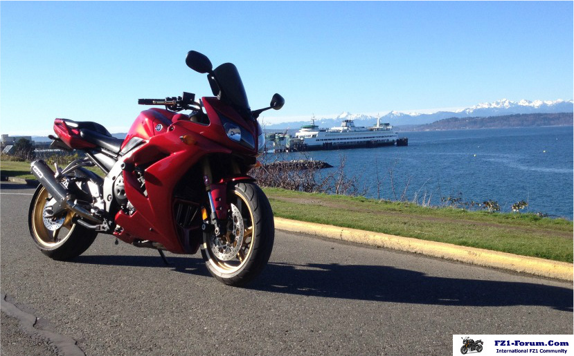 A nice day to have A FZ1 in WA.